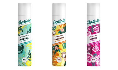 Batiste Dry Shampoo rebrands